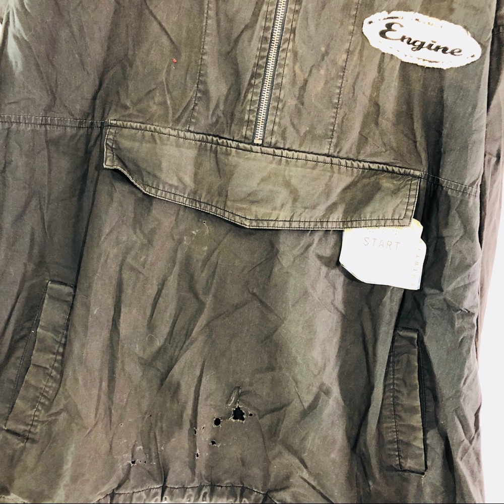 Gap Hooded Jacket with Patches Men’s Size L - Picture 3 of 8